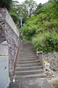 日和山（鳥羽）への階段
