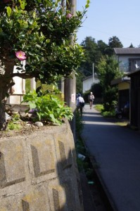 （×須賀）須加神社への路地