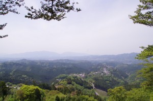 花矢倉展望台からの風景