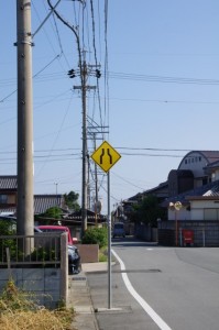 斎宮歴史博物館前から神服織機殿神社へ（県道７０７号線）