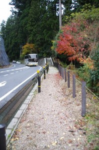 屋形橋から談山神社への散策道