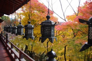 (11)拝殿の回廊からの風景（談山神社）