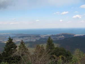 朝熊峠からの眺望