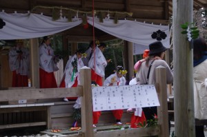 五身懸祭当日の川添神社（大台町）