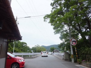 落瀬橋（大内山川）