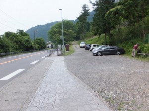 熊野古道 馬越峠の登り口（海山側）付近