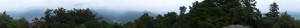 天狗倉山 山頂にある巨石の上からの３６０°パノラマ