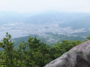 天狗倉山 山頂南側の眺望